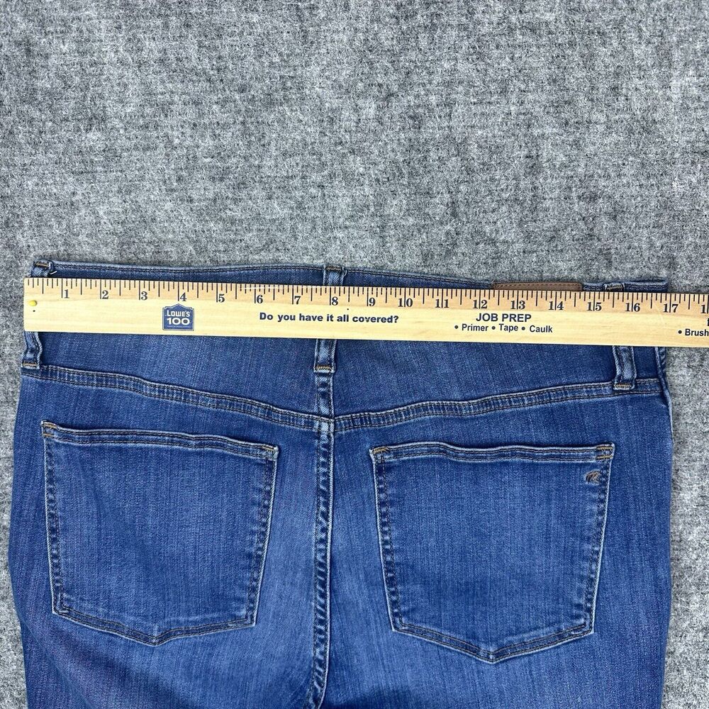 Madewell Jeans Women 32 Blue Skinny 10 inch High-Rise Tapered Stretch Brinville - Picture 10 of 14